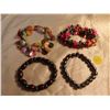 Image 1 : Lot of 4 stretchy bracelets