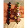 Image 3 : Lot of 4 stretchy bracelets