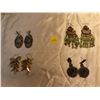 Image 1 : Lot of 4 earrings