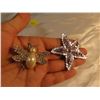 Image 3 : Lot of 4 brooches