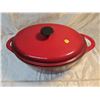 Image 1 : Enamel cast iron casserole dutch oven pan