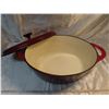 Image 2 : Enamel cast iron casserole dutch oven pan