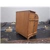 Image 5 : vintage wooden mini secretary desk/cabinet with 2 small books - 4" tall