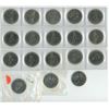 Image 2 : 18pcs Canadian voyageur nickel dollars