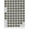 Image 2 : Sheet of Canadian 5 cent coins