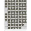 Image 2 : Sheet of Canadian 5 cent coins