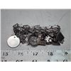 Image 1 : Sterling silver charm bracelet, w/ sterling silver charms 55 grams