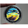 Image 2 : 2003 "Niagra Falls" holographic, Canadian silver 20 dollar coin - in case