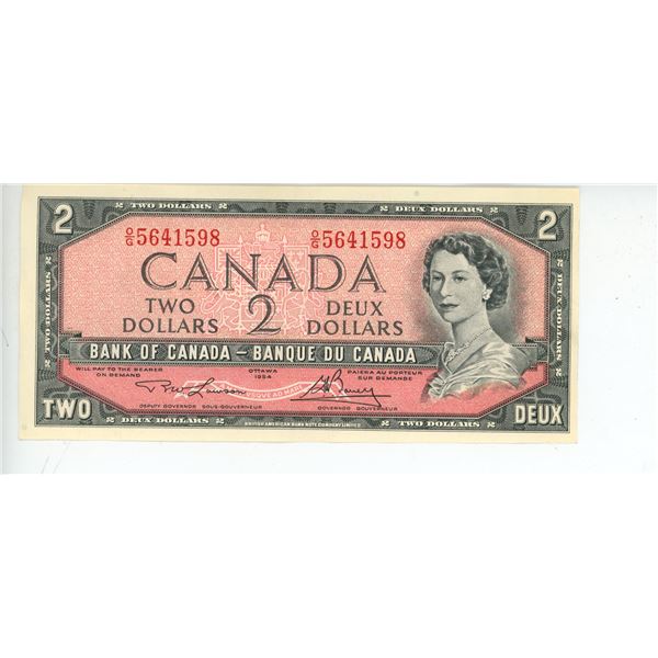 1954 Canadian 2 dollar bill - Lawson/Bouey - O/G 5641598