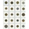 Image 8 : 6 Sheets of foreign coins/tokens