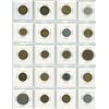 Image 8 : 6 Sheets of foreign coins/tokens