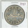 Image 1 : 1957 Canadian voyageur silver dollar