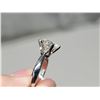 Image 5 : 3.00 CT GRA CERTIFIED MOISSANITE VVS D COLOR SET IN 6 CLAW HEAD IN STERLING SILVER - SZ 5 -  RETAIL 