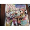 Image 2 : Vintage 80's disney movie mouse & daisy duck ice cream picture (20"x16")