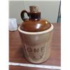 Image 2 : Vintage "the hill billies zone 3" ceramic crock with handle (7" tall)