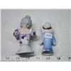 Image 3 : 2 porcelain pin cushion dolls