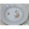 Image 3 : Crown Regent china, dish set - 7 plates, 5 soup bowls