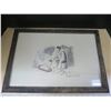 Image 1 : print in frame - D Antoine 1984 May 28 3/50 - 19.5"x13.5"