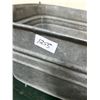 Image 3 : Square metal washtub