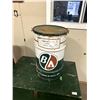 Image 1 : B/A 100lb grease pail, w/ lid