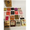 Image 4 : Dills best tobacco tin plus vintage matchbooks