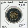 Image 1 : 1952-2002 Canadian proof like 2 dollar toonie
