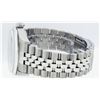 Image 4 : Rolex Mens Quickset Stainless Steel Gray Index Datejust Fluted Bezel Jubilee Ban