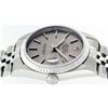 Image 5 : Rolex Mens Quickset Stainless Steel Gray Index Datejust Fluted Bezel Jubilee Ban
