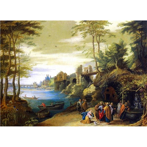 Breughel the Younger - Christ