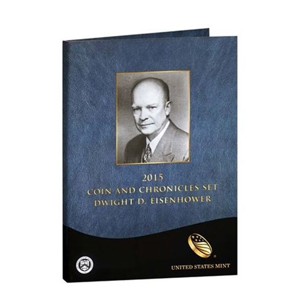 2015 Coin and Chronicles Set - Dwight D. Eisenhower