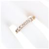 Image 3 : 14k Rose Gold 1.15 ctw 10 Round Brilliant Diamond Classic Wedding Band Stack Rin