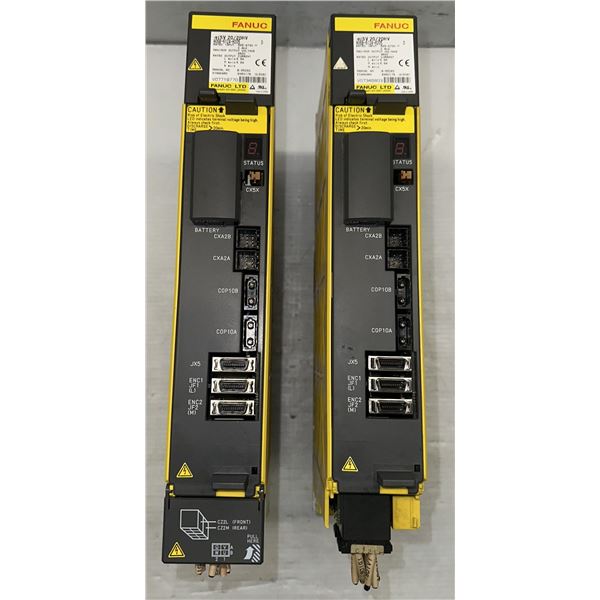 (2) Fanuc #A06B-6124-H205 Drives