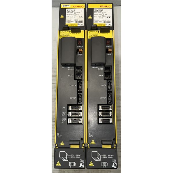 (2) Fanuc #A06B-6117-H207 Servo Amplifiers