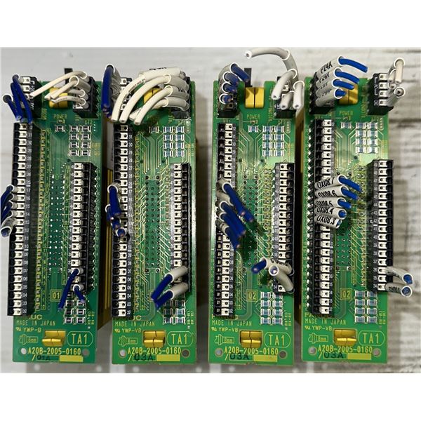 (4) Fanuc #A03B-0815-C001 Modules