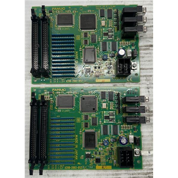 (2) Fanuc #A20B-2002-0520/14A Circuit Board