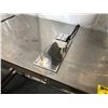 Image 2 : STAINLESS STEEL WORK TABLE 46" X 24" X 32"