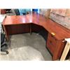 Image 2 : CHERRY CORNER COMPUTER DESK 6' X 6' FEET