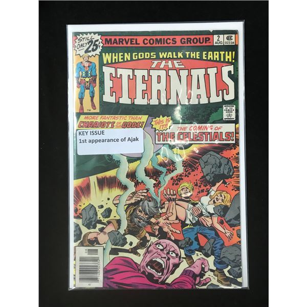 MARVEL COMICS THE ETERNALS NO.2 (1ST APP. OF AJAK)