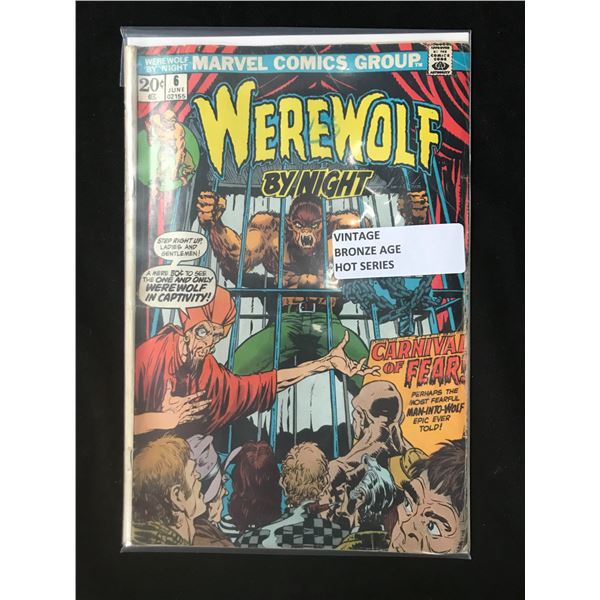 MARVEL COMICS WEREWOLF BY NIGHT NO.6