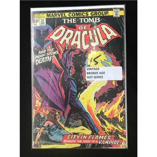 MARVEL COMICS THE TOMB OF DRACULA NO.27