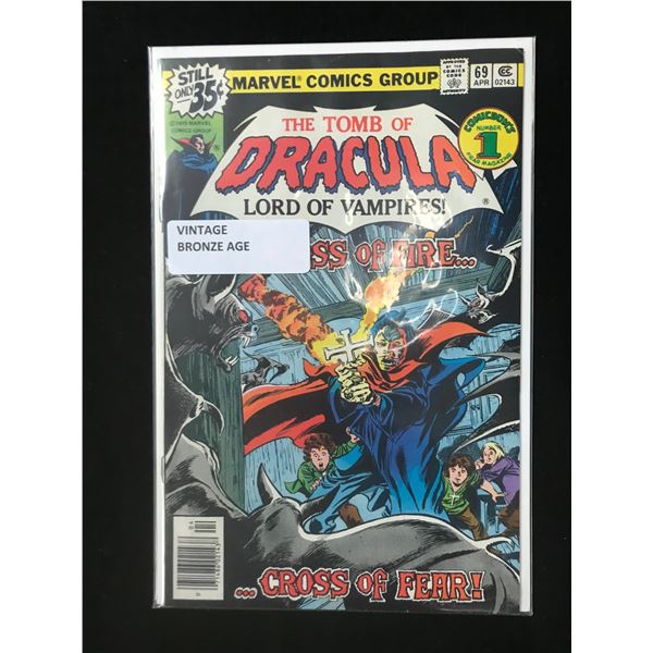 MARVEL COMICS THE TOMB OF DRACULA NO.69