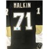 Image 1 : EVGENI MALKIN SIGNED PITTSBURGH PENGUINS REEBOK PRO JERSEY (GCG HOLO)