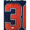 Image 2 : JACK CAMPBELL SIGNED EDMONTON OILERS PRO JERSEY (JSA COA)