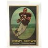 Image 1 : 1958 TOPPS JIMMY BROWN ROOKIE CARD