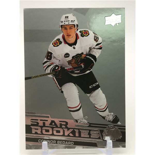 2023-24 UPPER DECK CONNOR BEDARD STAR ROOKIE INSERT