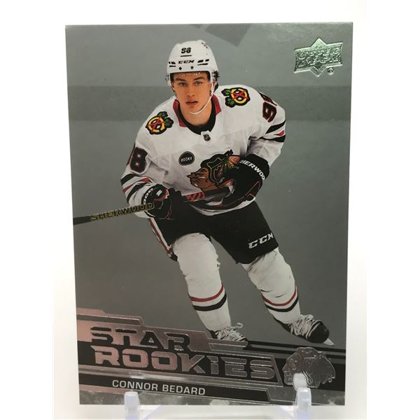 2023-24 UPPER DECK CONNOR BEDARD STAR ROOKIE INSERT