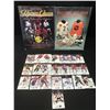 Image 1 : COMPLETE VINTAGE NHL COLLECTOR PIN AND CARD SET