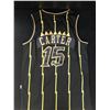 Image 1 : NEW WITH TAGS VINCE CARTER TORONTO TAPTORS GOLD MITCHELL AND NES JERSEY