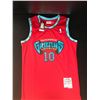 Image 2 : NEW WITH TAGS MIKE BIBBY VANCOUVER GRIZZLIES JERSEY