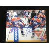 Image 1 : CONNOR MCDAVID AND LEON DRAISAITL SIGNED 8 X 10 (GCG HOLO)